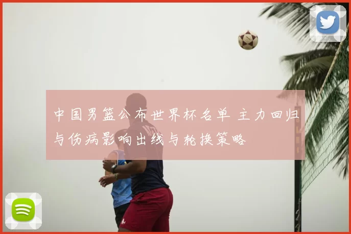 中国男篮公布世界杯名单 主力回归与伤病影响出线与轮换策略