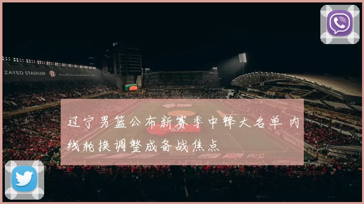 辽宁男篮公布新赛季中锋大名单 内线轮换调整成备战焦点