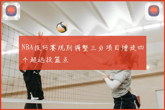 NBA技巧赛规则调整三分项目增设四个超远投篮点